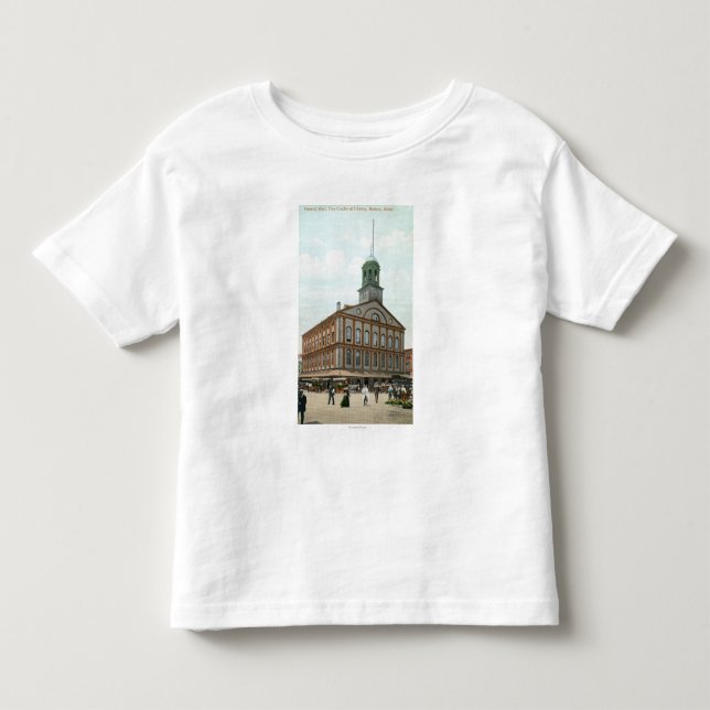 Street View of the Faneuil Hall Toddler T-shirt (Front)