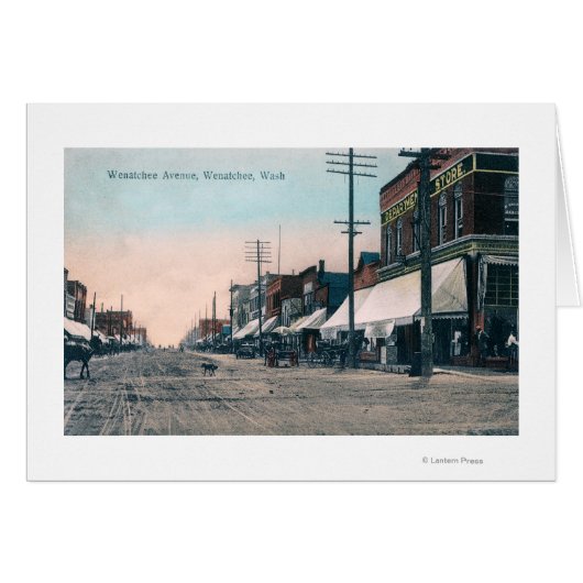 Street View of Wenatchee Avenue Cards (Front Horizontal)
