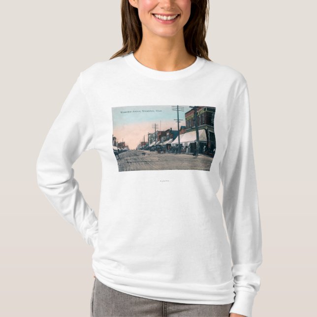 Street View of Wenatchee Avenue T-Shirt (Front)