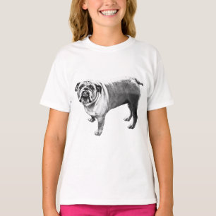 Street Walk, Bulldog Bright T-Shirt