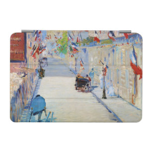Street with French Flags, Manet iPad Mini Cover