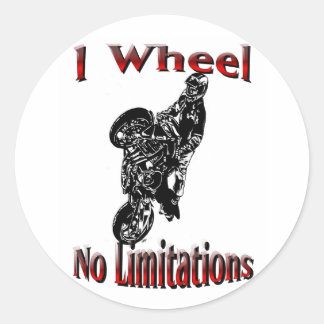 Streetbike Stunt Stickers No Limitations
