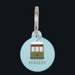 STREETCAR (BLUE) PET ID TAG<br><div class="desc">STREETCAR PET TAG</div>