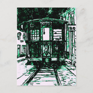 Streetcar In New Orleans Postcard