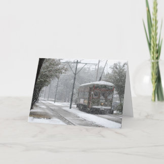 Streetcar New Orleans, December 11, 2008 Holiday Card