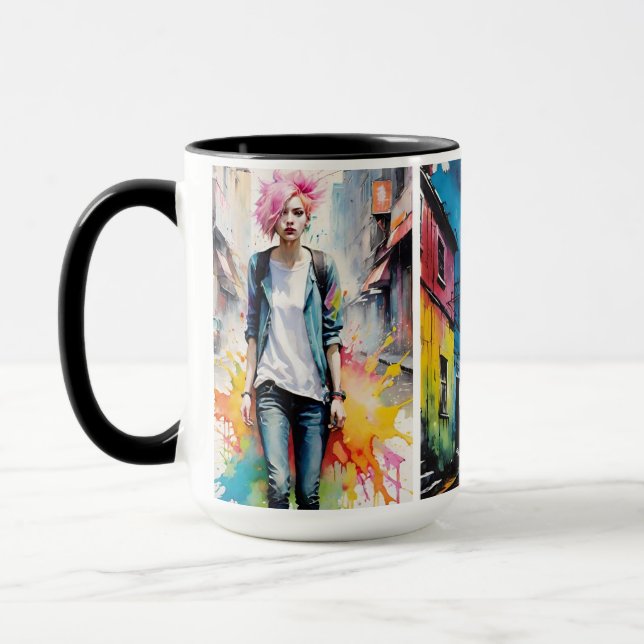 Streets Of Color Mug (Left)