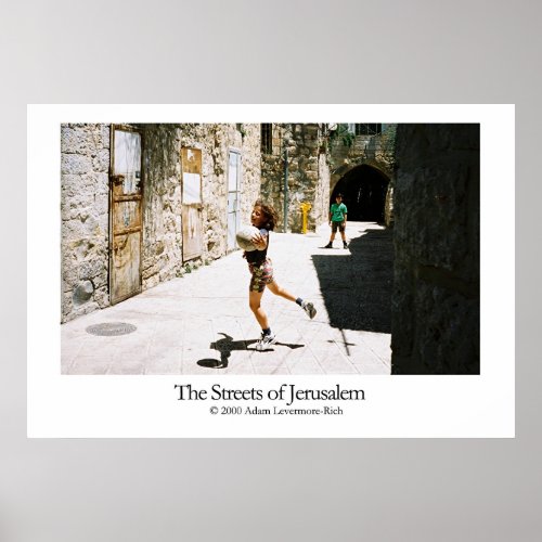 Streets of Jerusalem Poster