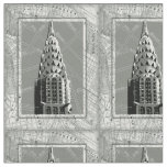 Streets of New York with Empire State Building Fabric