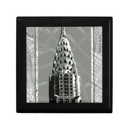 Streets of New York with Empire State Building Gift Box