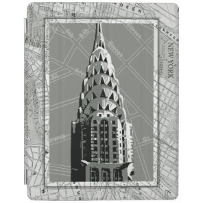 Streets of New York with Empire State Building iPad Smart Cover