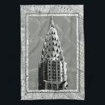 Streets of New York with Empire State Building Kitchen Towel<br><div class="desc">Have you been to New York? Then you'll love this print of the streets of the city with an inset of the Empire State Building. Buy this piece and bring yourself a little closer to the Big Apple!</div>