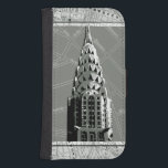 Streets of New York with Empire State Building Phone Wallet<br><div class="desc">Have you been to New York? Then you'll love this print of the streets of the city with an inset of the Empire State Building. Buy this piece and bring yourself a little closer to the Big Apple!</div>
