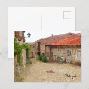 Streets of Portugal Postcard
