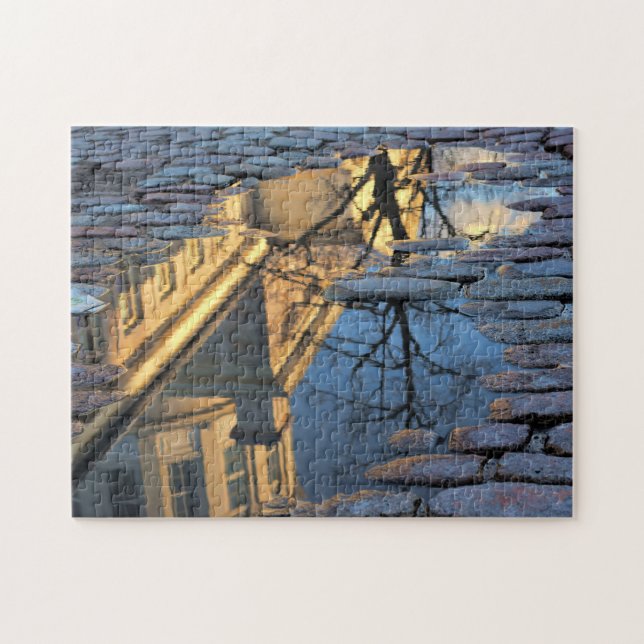 Streetscape Montreal. Jigsaw Puzzle (Horizontal)