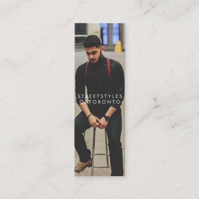 streetstylesoftoronto mini business card (Front)