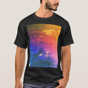 Streetwear Aerial Oceanview Printed Photography Pr T-Shirt