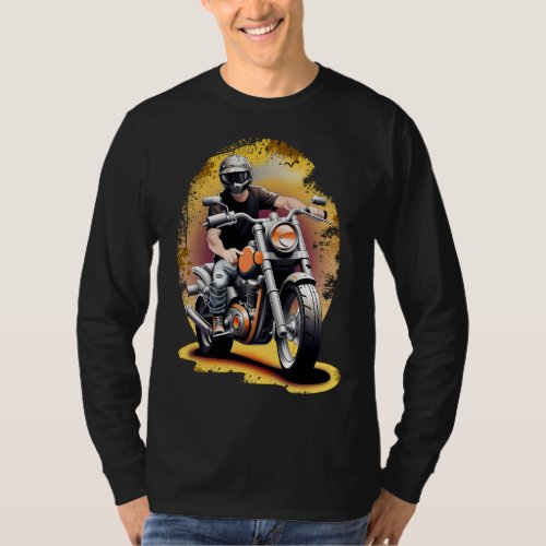 Streetwear biker T_Shirt