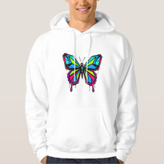 Streetwear Butterfly Graphic Hoodie
