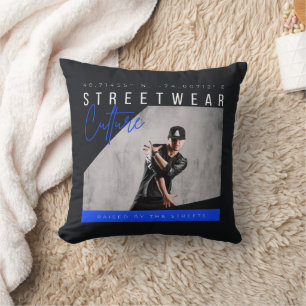 Streetwear Culture Urban Dance Style Throw Pillow
