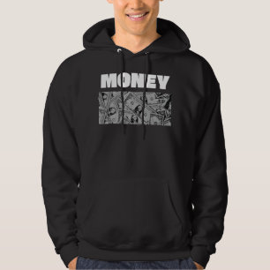 streetwear money graphic hoodie