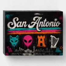 Streetwear San Antonio Cityscape with Icons
