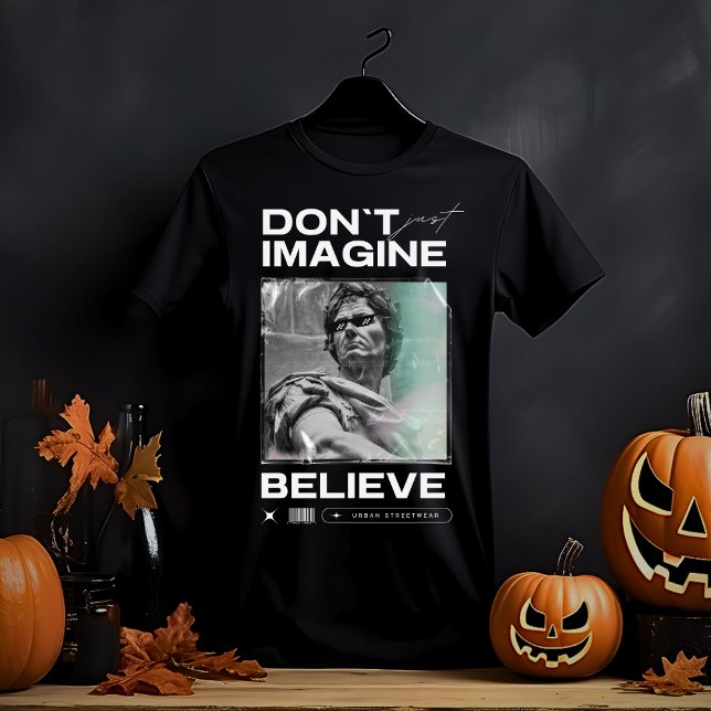 Streetwear Statue  Mythology Unlocked" T-Shirt (Creator Uploaded)