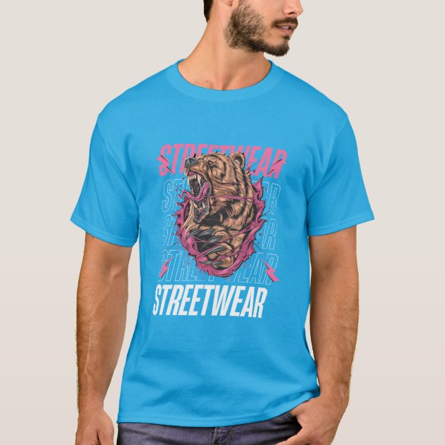 Streetwear t,shirt design T-Shirt (Front)