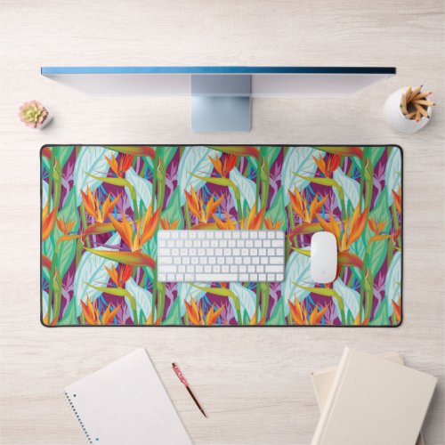 Strelitzia Pattern Desk Mat