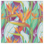 Strelitzia Pattern Fabric