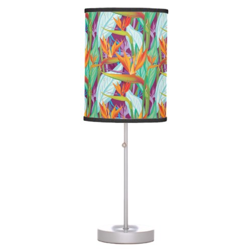 Strelitzia Pattern Table Lamp