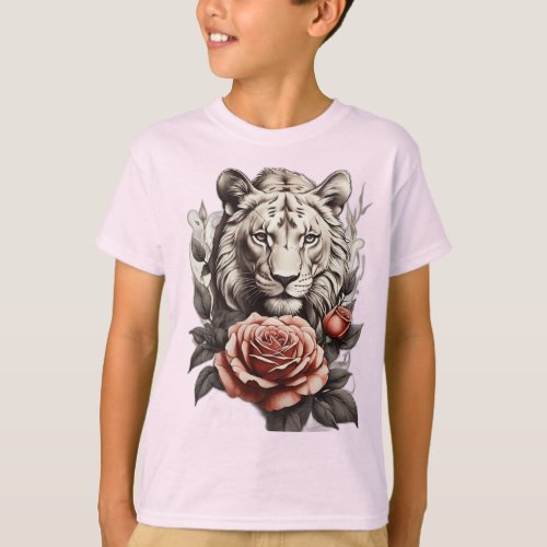 Strength and Beauty Lion T_shirt 