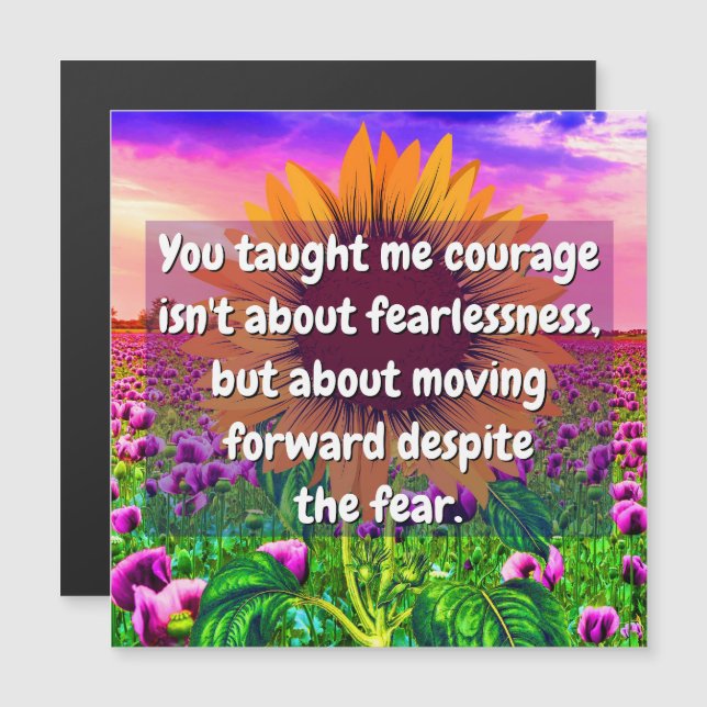 Strength and Courage Card for Sister or Friend (Front/Back)