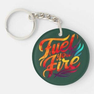 "Strength and Dedication" Keychain