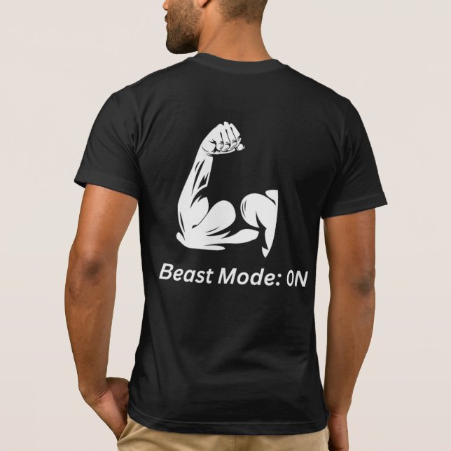 Strength and Determination in One T-shirt (Back)