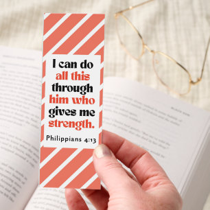 Strength Bible Verse Bookmarks
