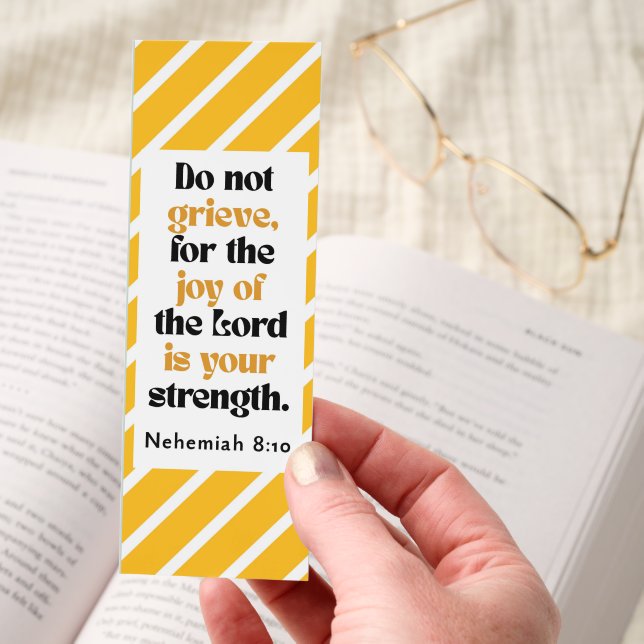 Strength Bible Verse Bookmarks (Hand)