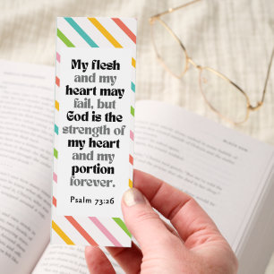 Strength Bible Verse Bookmarks