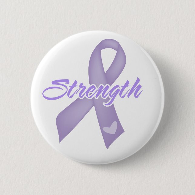 Strength - Cancer Button (Front)