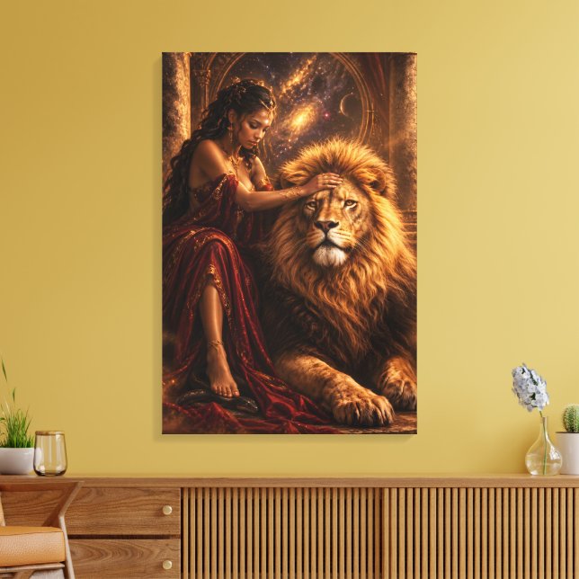 Strength Canvas Print (Insitu(LivingRoom))