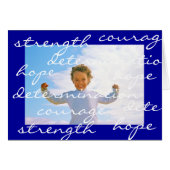 strength courage hope determination (Front Horizontal)