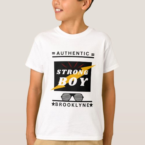 Strength Defined Strong Boy T_Shirt