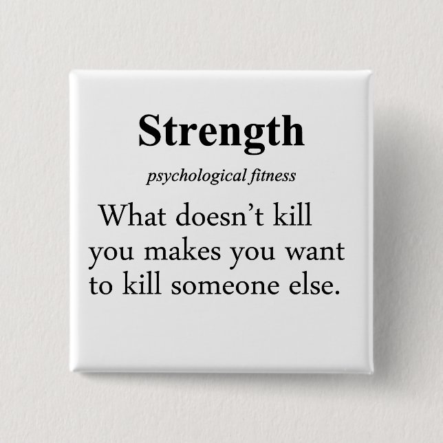 Strength Definition Button (Front)
