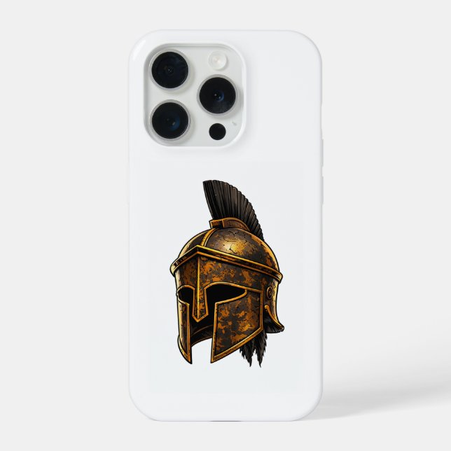 Strength. Discipline. Protection. iPhone Case (Back)