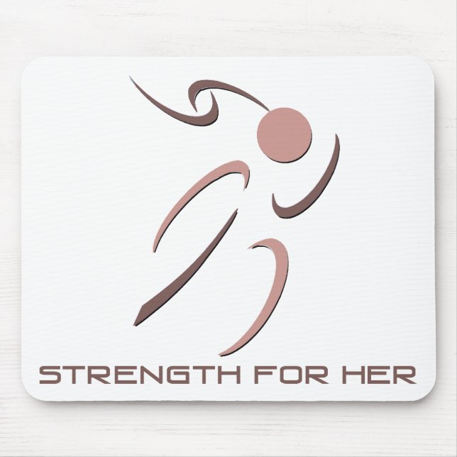 Strength for Her Mousepad (Front)