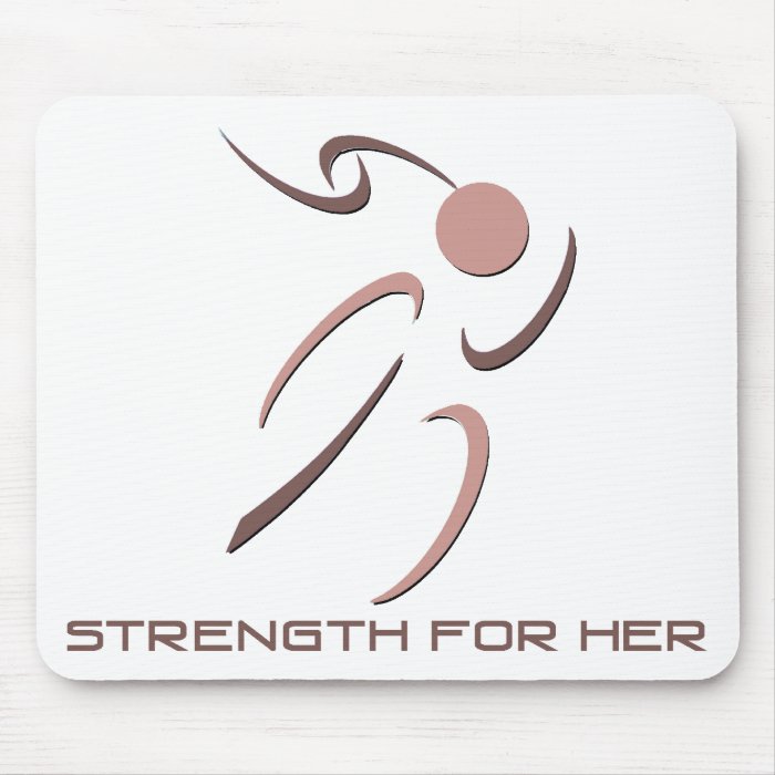 Strength for Her Mousepad