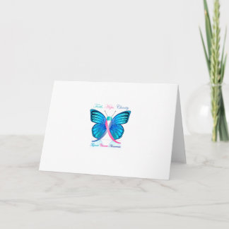 Strength Hope and Charity Card