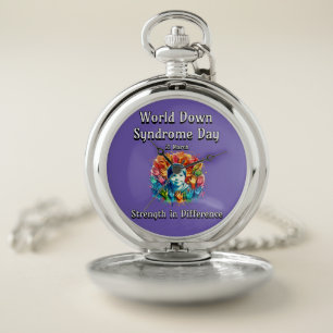 Strength in difference. World Down Syndrome Day. Pocket Watch