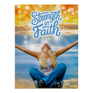 Strength in Faith Poster