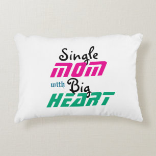 Strength in Love: A Single Mom’s Journey Accent Pillow