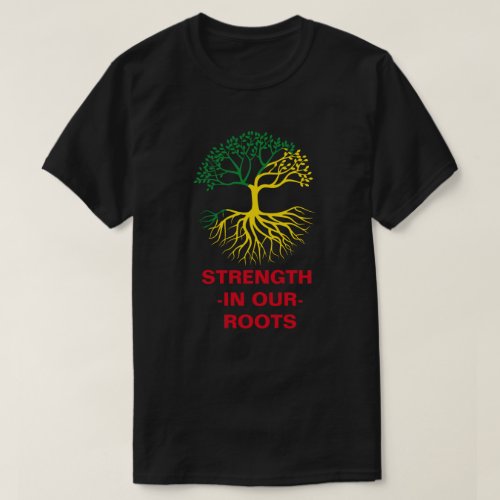 Strength In Our Roots Juneteenth T_Shirt